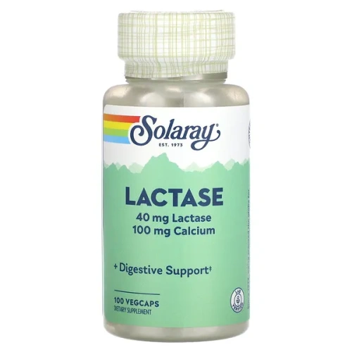 Solaray, Lactase, 100 VegCaps