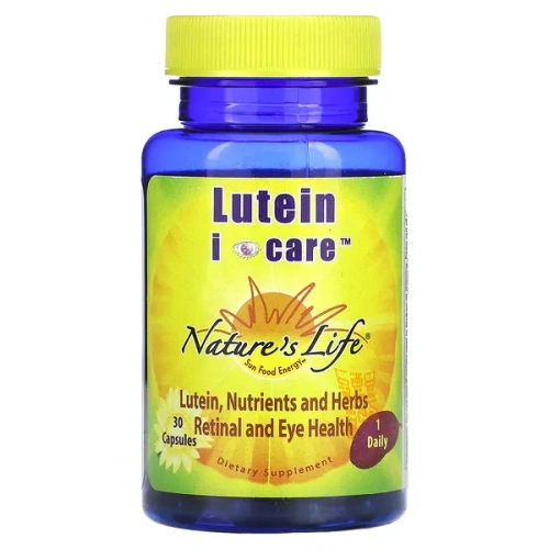 Nature&#x27;s Life, Lutein I Care, 30 Capsules