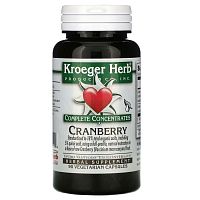 Kroeger Herb Co, Полные концентраты, клюква, 90 вегетарианских капсул