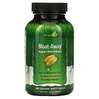 Irwin Naturals, Bloat-Away, 60 Liquid Soft-Gels