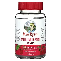 MaryRuth&#x27;s, Multivitamin Beans , Raspberry, 90 Beans