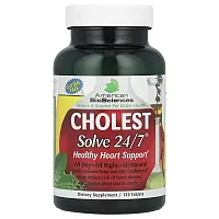 American Biosciences, CHOLESTSolve 24/7®, 120 Tablets