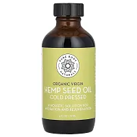 Pure Body Naturals, Organic Virgin Hemp Seed Oil, 4 fl oz (118 ml)