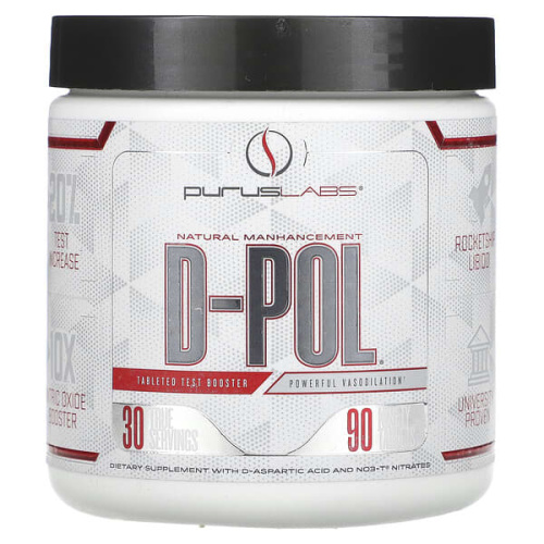 Purus Labs, D-POL, 90 Tablets