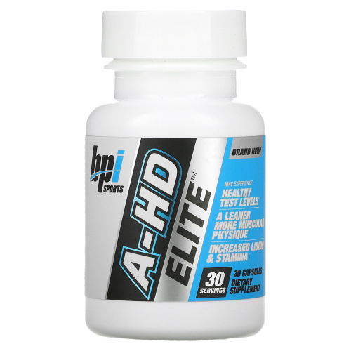 BPI Sports, A-HD Elite, 30 Capsules фото 3