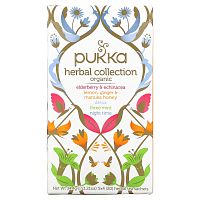 Pukka Herbs, Organic Herbal Tea Collection, 20 Herbal Tea Sachets, 1.21 oz (34.4 g)