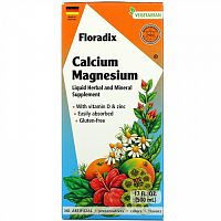 Floradix, Floradix, Calcium Magnesium, 17 fl oz (500 ml)