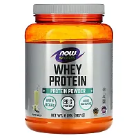 NOW Foods, Whey Protein Powder, Creamy Vanilla, 2 lbs (907 g)