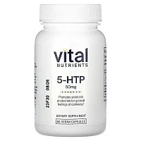 Vital Nutrients, 5-HTP, 50 mg, 60 Vegan Capsules