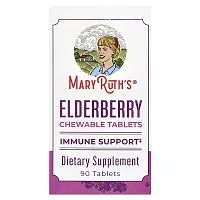 MaryRuth&#x27;s, Elderberry Chewable Tablets, 90 Tablets