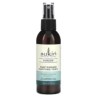 Sukin, Haircare, Deep Cleanse Purifying Tonic, 4.23 fl oz (125 ml)