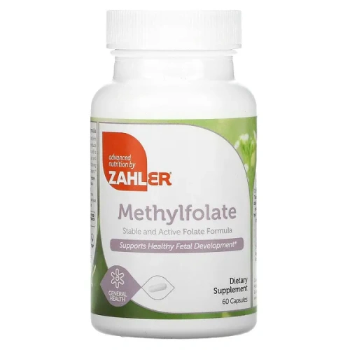 Zahler, Methylfolate, 60 Capsules