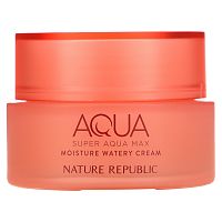 Nature Republic, Super Aqua Max, увлажняющий крем, 80 мл