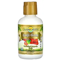 Dynamic Health, Goji Gold, Certified Organic Goji 100% Juice, 16 fl oz (473 ml)