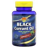 Nature&#x27;s Life, Black Currant Oil, 1,000 mg, 60 Softgels