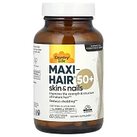 Country Life, Maxi-Hair, Skin &amp; Nails, 50+, 60 Vegetarian Capsules