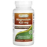 Best Naturals, Magnesium, 425 mg , 180 Vegetarian Capsules