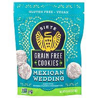 Siete, Grain Free Cookies, Mexican Wedding, 4.5 oz (127.6 g)