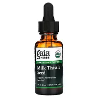 Gaia Herbs, Milk Thistle Seed, 1 fl oz (30 ml)