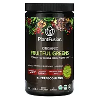 PlantFusion, Organic Fruitful Greens, 8.46 oz (240 g)