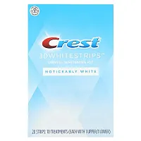 Crest, 3D Whitestrips, Dental Whitening Kit, Noticeably White, 20 Strips