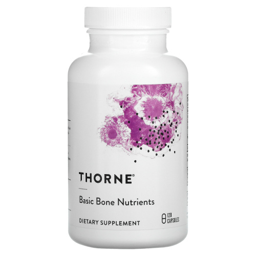 Thorne Research, Basic Bone Nutrients, 120 капсул