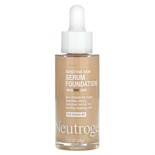 Neutrogena, Sensitive Skin Serum Foundation, Light/Medium 02, 1 oz (28 g)