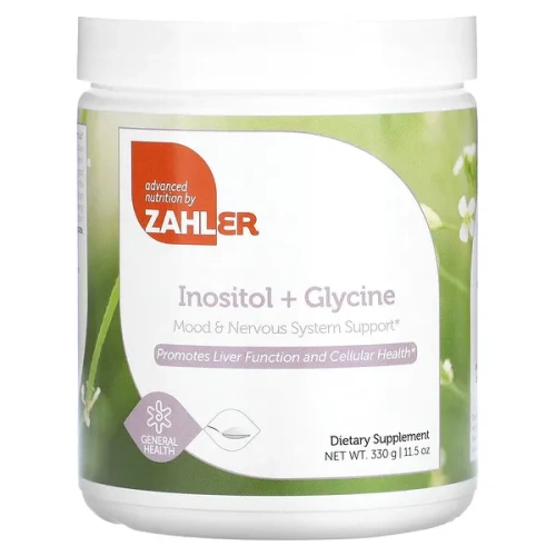 Zahler, Inositol + Glycine, 11.5 oz (330 g)