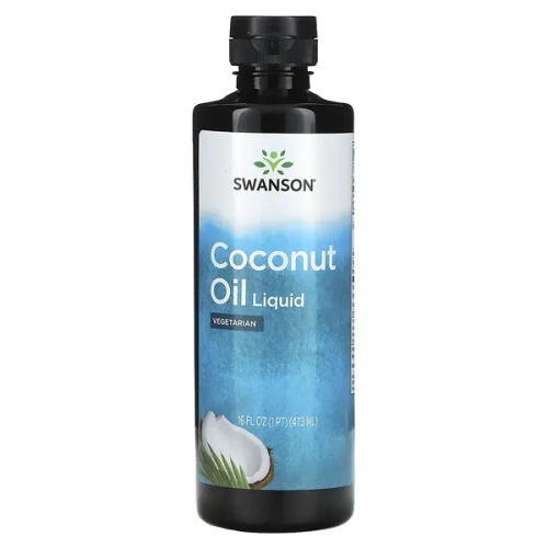 Swanson, Coconut Oil Liquid, 16 fl oz (473 ml)