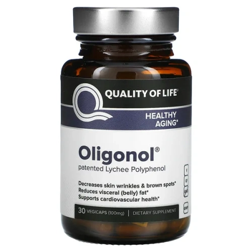 Quality of Life, Oligonol, 100 mg, 30 Vegicaps