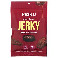 Moku, Растительное вяленое мясо, корейское барбекю, 56 г (2 унции)