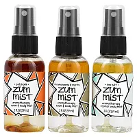 ZUM, Zum Mist, Mini Aromatherapy Room &amp; Body Mist, Trio Pack, 3 Pack, 2 fl oz (59 ml) Each