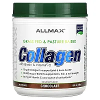 ALLMAX, Collagen with Biotin &amp; Vitamin C, Chocolate, 15.5 oz (440 g)