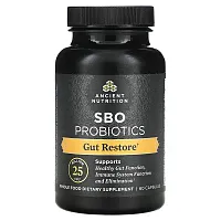 Ancient Nutrition, SBO Probiotics, 25 Billion CFU, 60 Capsules