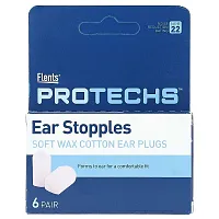 Flents, Protechs, Ear Stopples, 6 Pair