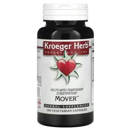 Kroeger Herb Co, Mover, 100 Vegetarian Capsules