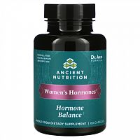 Ancient Nutrition, Women's Hormones, Hormone Balance, 60 капсул