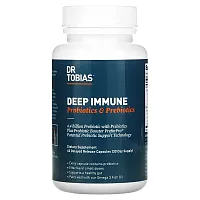 Dr. Tobias, Deep Immune, Probiotics &amp; Prebiotics, 60 Delayed Release Capsules