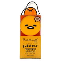 The Creme Shop, Gudetama, Macaron Lip Balm, Pineapple Sherbet, 0.26 oz (7.5 g)