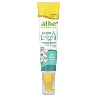 Alba Botanica, Even &amp; Bright Moisturizer, SPF 15, 2 oz (57 g)