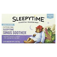 Celestial Seasonings, Wellness Tea, Sleepytime Sinus Soother, Caffeine Free, 20 Tea Bags, 1.2 oz (35 g)