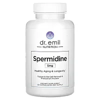 Dr. Emil Nutrition, Spermidine, 5 mg, 60 Capsules (2.5 mg per Capsule)