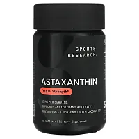 Sports Research, Astaxanthin, Triple Strength, 12 mg, 60 Softgels