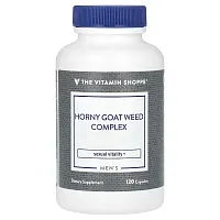 The Vitamin Shoppe, Men&#x27;s Horny Goat Weed Complex, 120 Capsules