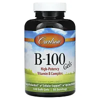 Carlson, Vitamin B-100, 100 Soft Gels