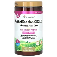 NaturVet, ArthriSoothe-GOLD, Advanced Joint Care, For Dogs &amp; Cats, Level 3, 120 Chewable Tabs, 21 oz (600 g)