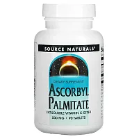 Source Naturals, Ascorbyl Palmitate, 500 mg, 90 Tablets