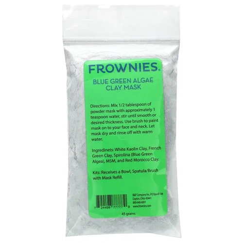 Frownies, Blue Green Algae Clay Beauty Mask, 45 g