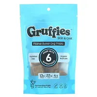 Green Gruff, Gruffies Skin &amp; Coat, Peanut Butter Dog Treats, 6 oz (170 g)