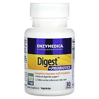 Enzymedica, Digest + Probiotics, 30 Capsules